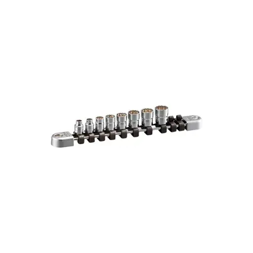 8 Piece 1/4" Drive Metric 12 8 Piece 1/4" Drive Metric 12
