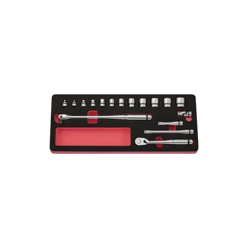 17 Piece 3/8" Drive Metric 6 17 Piece 3/8" Drive Metric 6