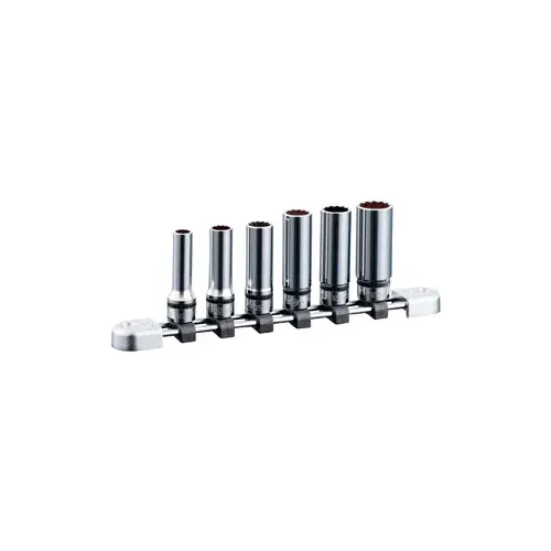 6 Piece 3/8" Drive Metric 12 6 Piece 3/8" Drive Metric 12