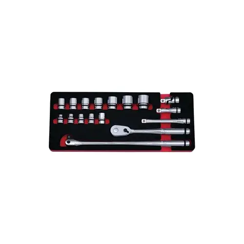 17 Piece 1/2" Drive Metric 6 17 Piece 1/2" Drive Metric 6