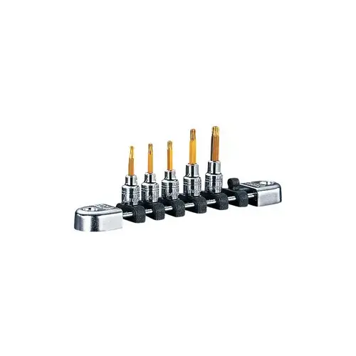 5 Piece 1/4" Drive Torx 5 Piece 1/4" Drive Torx