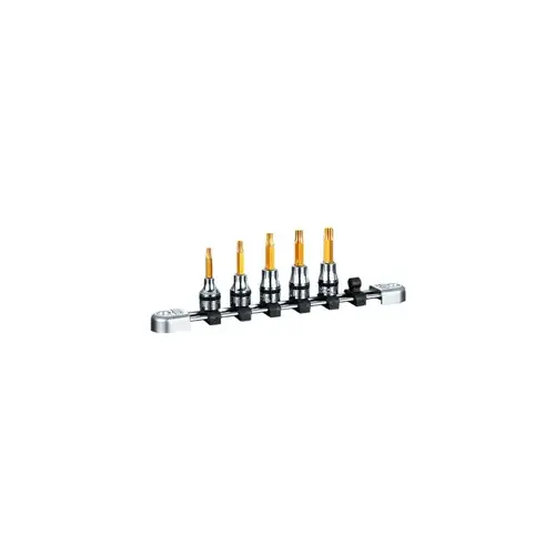 5 Piece 3/8" Drive Torx 5 Piece 3/8" Drive Torx