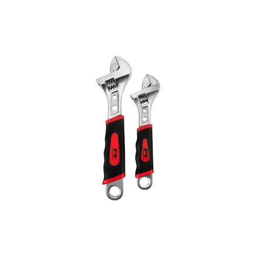 2 Piece Adjustable Wrench Set 2 Piece Adjustable Wrench Set