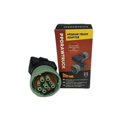 OBD2 to 9pin (J1939) Adapter OBD2 to 9pin (J1939) Adapter