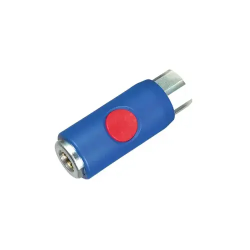 T Style 1/4" Female Red Push T Style 1/4" Female Red Push