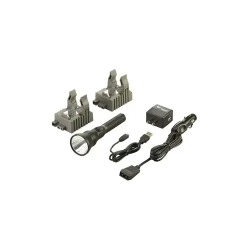 HPL Strion Black Dual Switch HPL Strion Black Dual Switch