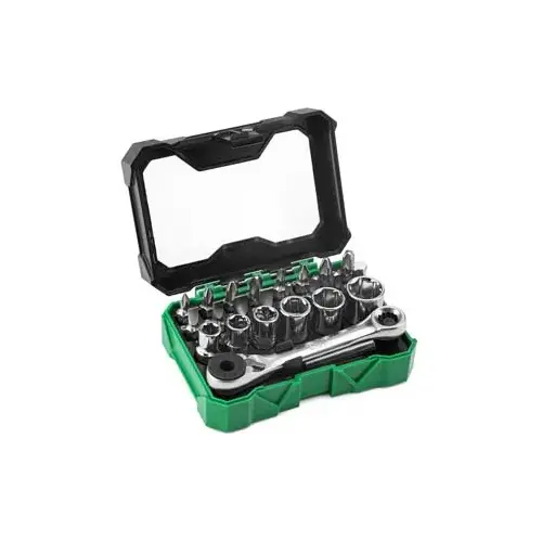24 Piece Mini Ratcheting Bit 24 Piece Mini Ratcheting Bit