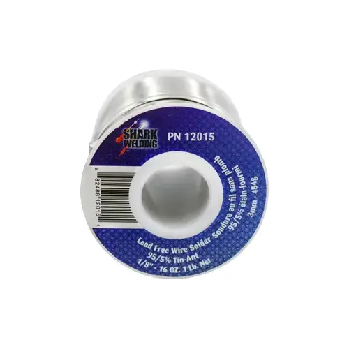 1/8" 95/5% Tin-Ant - 1 Lb. 1/8" 95/5% Tin-Ant - 1 Lb.