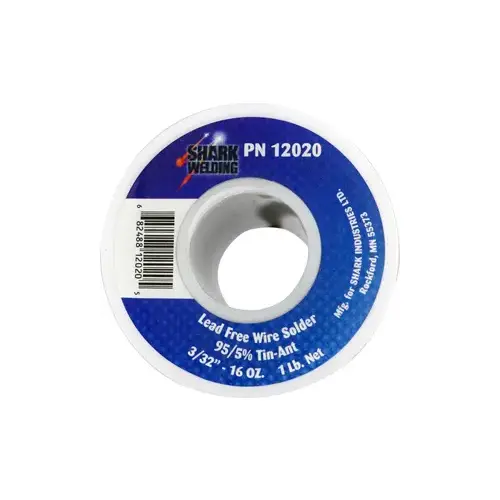 3/32" 95/5% Tin-Ant - 1 Lb. 3/32" 95/5% Tin-Ant - 1 Lb.