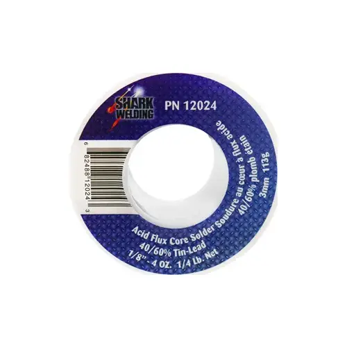 1/8" 40/60% - 1/4 Lb. Spool 1/8" 40/60% - 1/4 Lb. Spool