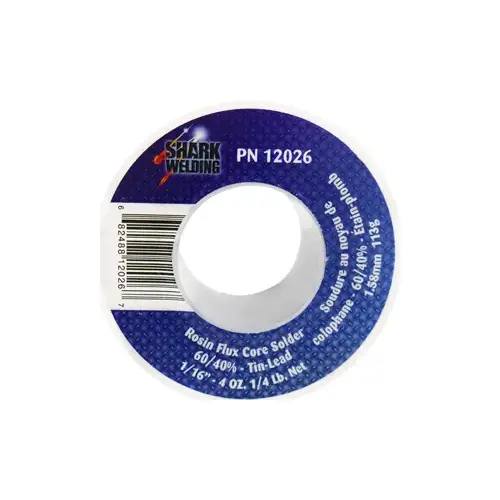 1/16" 60/40% - 1/4 Lb. Spool 1/16" 60/40% - 1/4 Lb. Spool