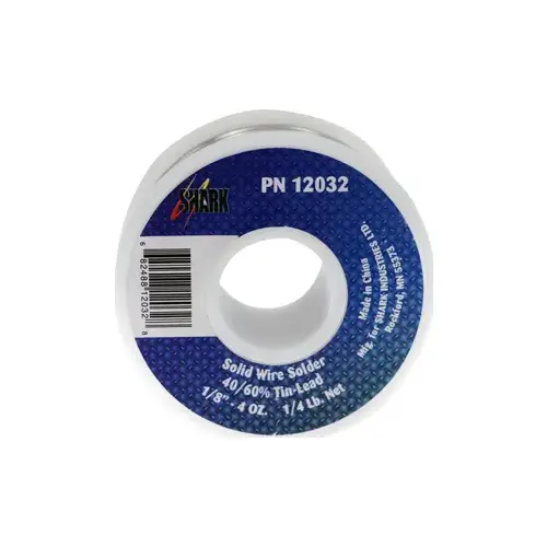 1/8" 40/60% 1/4 Lb. Spool 1/8" 40/60% 1/4 Lb. Spool