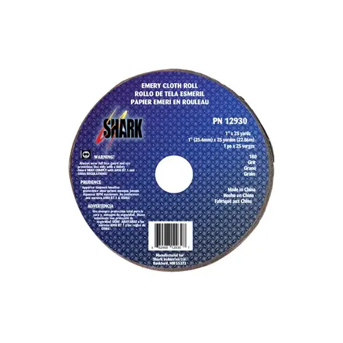 1" x 25 Yard Aluminum Oxide 1" x 25 Yard Aluminum Oxide
