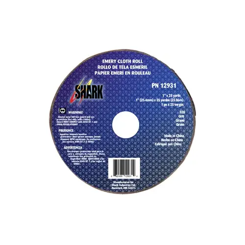 1" x 25 Yard Aluminum Oxide 1" x 25 Yard Aluminum Oxide