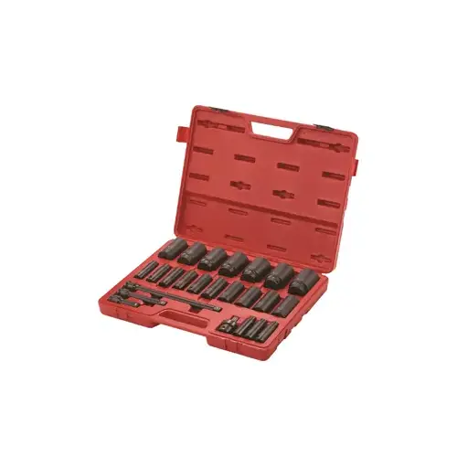 24 Pc. 1/2" SAE Drive Deep Imp 24 Pc. 1/2" SAE Drive Deep Imp