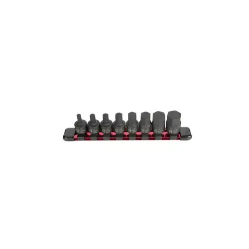 8 Pc 3/8" Dr. Metric Stubby 8 Pc 3/8" Dr. Metric Stubby