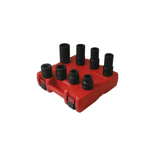 1" Drive 8 Piece Sae/Metric 1" Drive 8 Piece Sae/Metric