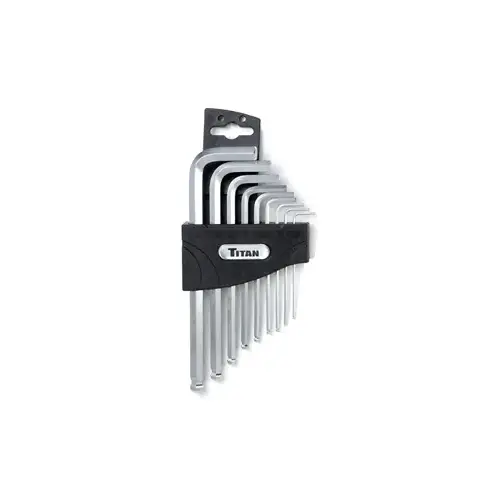 9 Piece Metric Ball End Hex 9 Piece Metric Ball End Hex