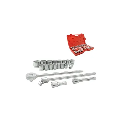 16 Piece Metric 3/4" Drive 16 Piece Metric 3/4" Drive