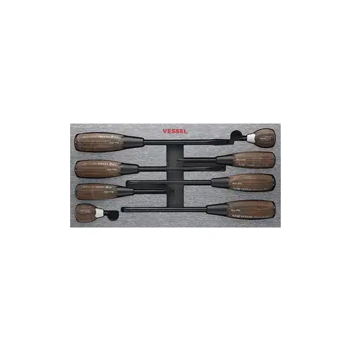 8 Piece WOOD-COMPO Non-Slip 8 Piece WOOD-COMPO Non-Slip
