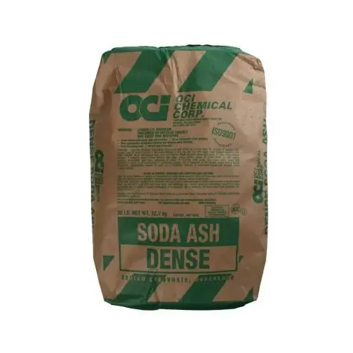 Soda Ash Dense, 50 lb Bag Soda Ash Dense, 50 lb Bag
