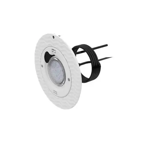AquaStar Lite Star Lg Niche Retrofit Blue LED Pool & Spa Light w/ White Trim AquaStar Lite Star Lg Niche Retrofit Blue LED Pool & Spa Light w/ White Trim