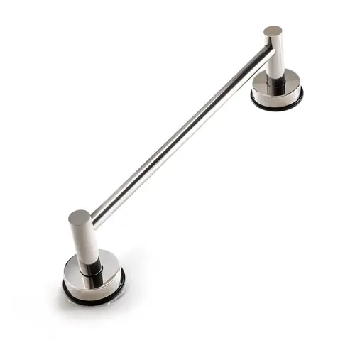 No-Drill Suction 14" Single Sided Towel Bar - Chrome No-Drill Suction 14" Single Sided Towel Bar - Chrome