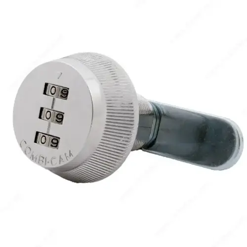Combi-Cam Ultra 3-Dial Round Lock - 7850 Chrome Combi-Cam Ultra 3-Dial Round Lock - 7850 Chrome