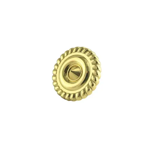 1-1/4 Inches Diameter Designer's Edge Round Carded Cabinet Knob Polished Brass 1-1/4 Inches Diameter Designer's Edge Round Carded Cabinet Knob Polished Brass