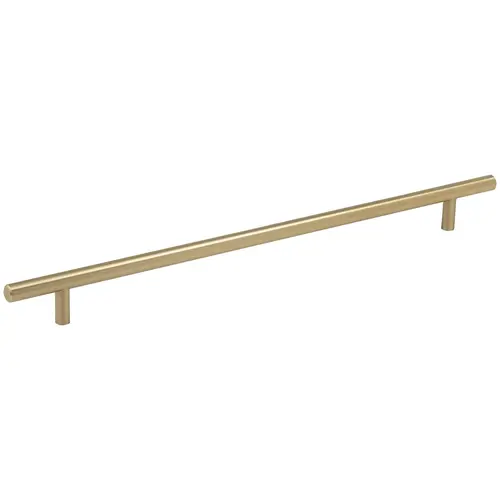 12-5/8" (320 mm) Carbon Steel Bar Cabinet Pull Golden Champagne Finish