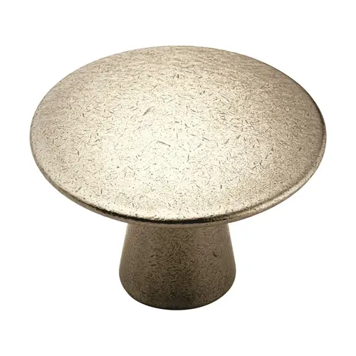 1-9/16" (40 mm) Diameter Essential'Z Cabinet Knob Antique Nickel Finish 1-9/16" (40 mm) Diameter Essential'Z Cabinet Knob Antique Nickel Finish