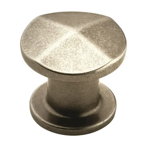 1-1/4" (32 mm) Diameter Vasari Cabinet Knob Antique Nickel Finish 1-1/4" (32 mm) Diameter Vasari Cabinet Knob Antique Nickel Finish