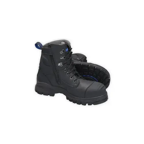Black Side Zip Steel Toe Work Black Side Zip Steel Toe Work