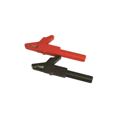 Shielded Alligator Clips - Set Shielded Alligator Clips - Set