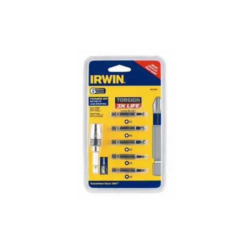 6 Piece Torsion Bit Set 6 Piece Torsion Bit Set