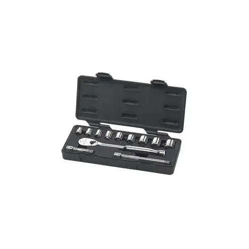 12 pc. 3/8 Drive SAE Socket 12 pc. 3/8 Drive SAE Socket