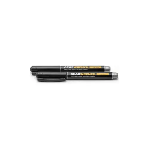 2 Pc. Fine Point Black Marker 2 Pc. Fine Point Black Marker