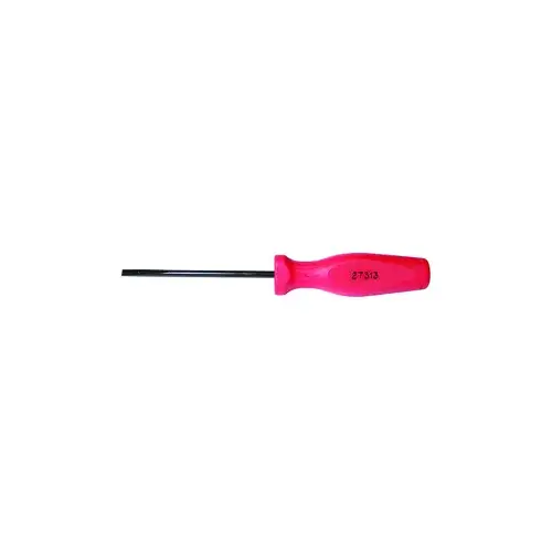 3/16" x 4" Slotted Screwdriver 3/16" x 4" Slotted Screwdriver