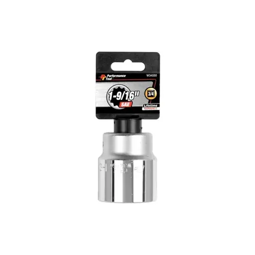 3/4" Dr 1-9/16" 12pt Socket 3/4" Dr 1-9/16" 12pt Socket