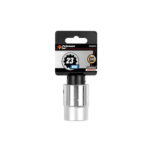 3/4" Dr 23mm 12pt Socket 3/4" Dr 23mm 12pt Socket
