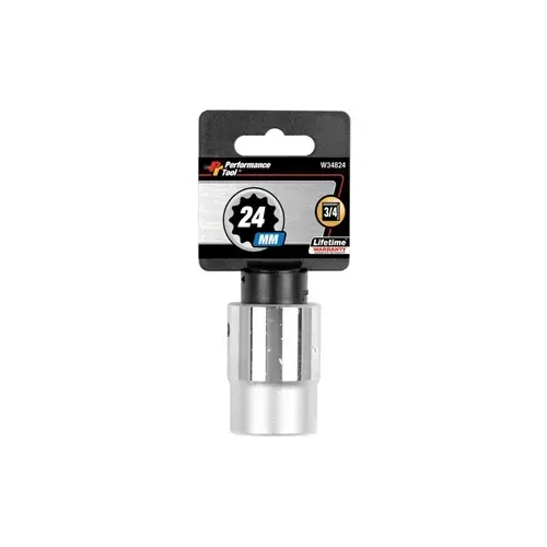 3/4" Dr 24mm 12pt Socket 3/4" Dr 24mm 12pt Socket