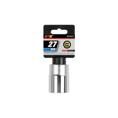 3/4" Dr 27mm 12pt Socket 3/4" Dr 27mm 12pt Socket