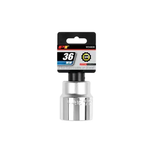 3/4" Dr 36mm 12pt Socket 3/4" Dr 36mm 12pt Socket