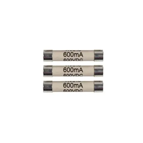 Fuse 600 mil amp/600 VDC 3 Fuse 600 mil amp/600 VDC 3