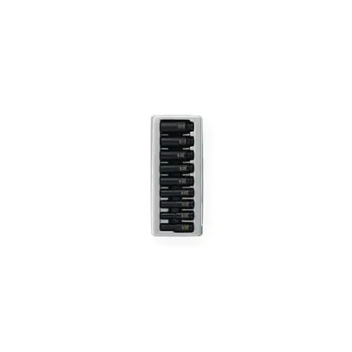 9 Piece 1/4" Drive Deep Socket 9 Piece 1/4" Drive Deep Socket