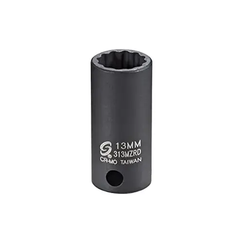 3/8" Dr. 13mm 12pt Semi-Deep 3/8" Dr. 13mm 12pt Semi-Deep