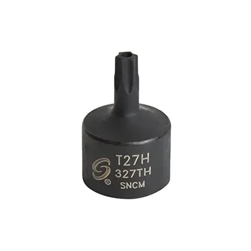 3/8" Dr. T27H Stubby Tamperprf 3/8" Dr. T27H Stubby Tamperprf