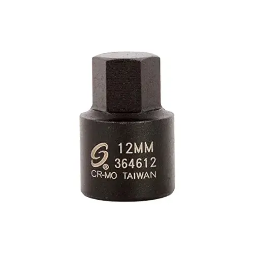 3/8" Dr 12MM Stubby Hex Impact 3/8" Dr 12MM Stubby Hex Impact