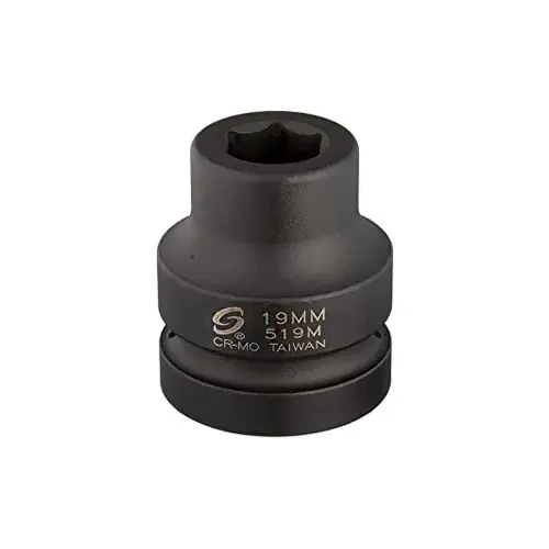 1" Drive 19MM Impact Socket 1" Drive 19MM Impact Socket