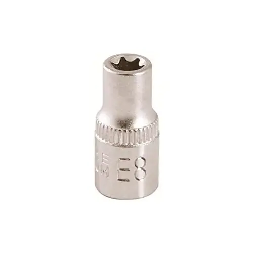 1/4 Dr E8 External Star Socket 1/4 Dr E8 External Star Socket